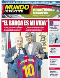 Portada Mundo Deportivo 2025-07-17