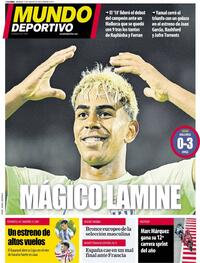 Portada Mundo Deportivo 2025-08-17