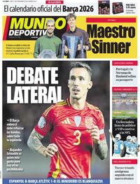Portada Mundo Deportivo 2025-11-17