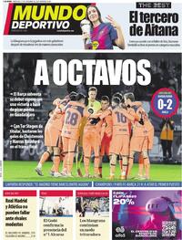 Portada Mundo Deportivo 2025-12-17