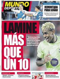 Portada Mundo Deportivo 2025-08-18