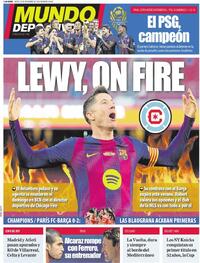 Portada Mundo Deportivo 2025-12-18