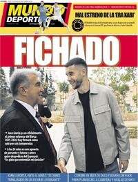 Portada periódico Mundo Deportivo