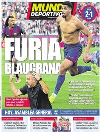 Portada Mundo Deportivo 2025-10-19