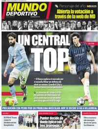 Portada Mundo Deportivo 2025-12-20