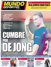 Portada Mundo Deportivo 2025-08-21