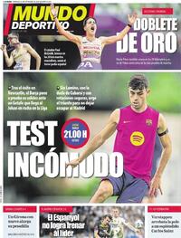 Portada Mundo Deportivo 2025-09-21