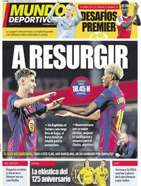 Portada Mundo Deportivo 2025-10-21