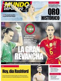 Portada Mundo Deportivo 2025-07-23