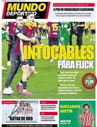 Portada Mundo Deportivo 2025-08-23