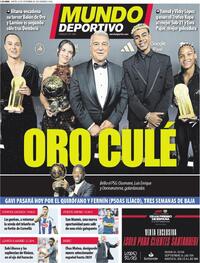 Portada Mundo Deportivo 2025-09-23