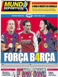 Portada Mundo Deportivo 2025-05-24