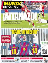 Portada Mundo Deportivo 2025-07-24