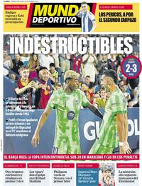 Portada Mundo Deportivo 2025-08-24