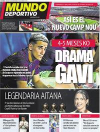 Portada Mundo Deportivo 2025-09-24