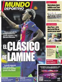 Portada Mundo Deportivo 2025-10-24
