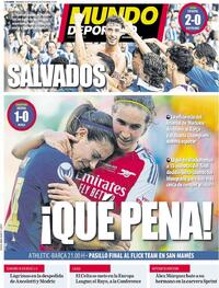 Portada Mundo Deportivo 2025-05-25