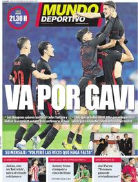 Portada Mundo Deportivo 2025-09-25