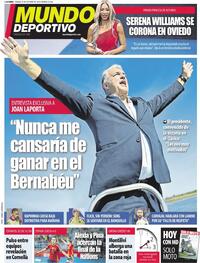 Portada Mundo Deportivo 2025-10-25