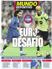Portada Mundo Deportivo 2025-11-25