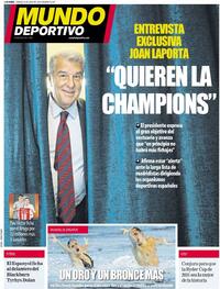 Portada Mundo Deportivo 2025-07-26