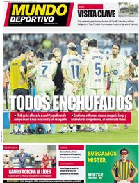 Portada Mundo Deportivo 2025-08-26