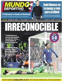 Portada Mundo Deportivo 2025-11-26