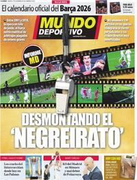 Portada Mundo Deportivo 2025-12-27
