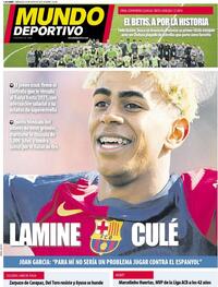 Portada Mundo Deportivo 2025-05-28