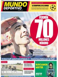 Portada Mundo Deportivo 2025-08-28