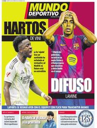 Portada Mundo Deportivo 2025-10-28