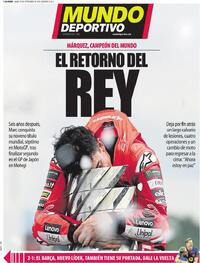 Portada Mundo Deportivo 2025-09-29