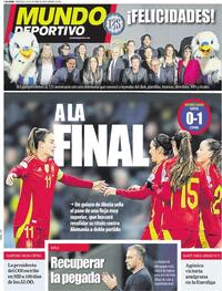 Portada Mundo Deportivo 2025-10-29