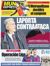 Portada Mundo Deportivo 2025-11-29
