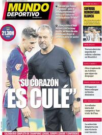Portada Mundo Deportivo 2025-08-31