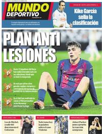 Portada Mundo Deportivo 2025-10-31