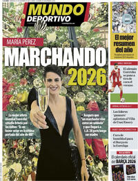 Portada Mundo Deportivo 2025-12-31