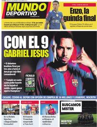 Portada Mundo Deportivo 2026-09-02