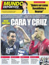 Portada Mundo Deportivo 2026-10-02