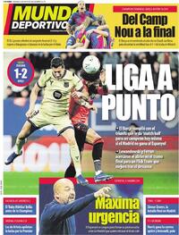 Portada Mundo Deportivo 2026-05-03
