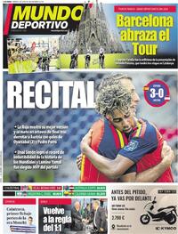 Portada Mundo Deportivo 2026-07-03