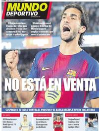 Portada Mundo Deportivo 2026-08-03