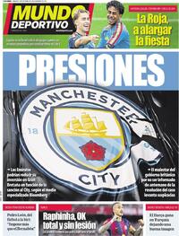 Portada Mundo Deportivo 2026-10-03