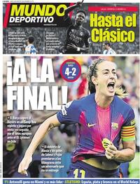 Portada Mundo Deportivo 2026-05-04