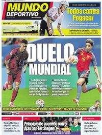 Portada Mundo Deportivo 2026-07-04