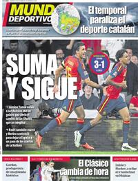 Portada Mundo Deportivo 2026-10-04