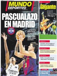 Portada Mundo Deportivo 2026-01-05