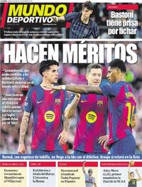 Portada Mundo Deportivo 2026-04-06