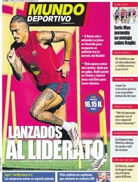 Portada Mundo Deportivo 2026-09-06