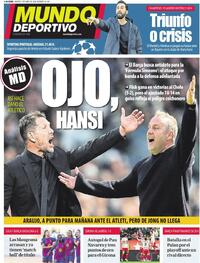 Portada Mundo Deportivo 2026-04-07